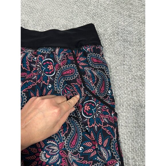 Lands' End Women's Swim Shorts - Black and Paisley Print - Picture 12 of 16